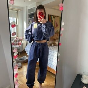 Daily drills navy joggers